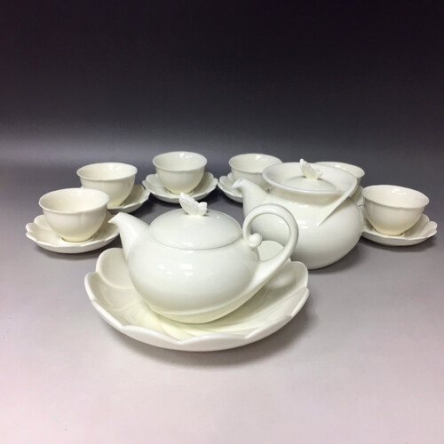 定窯五月雪壺組