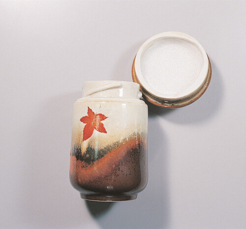紅葉茶罐